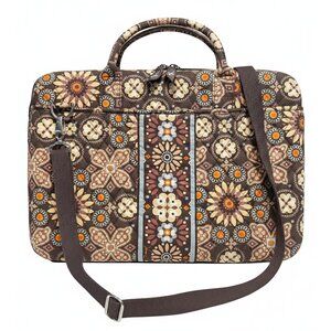 Vera Bradley CANYON LAPTOP PORTFOLIO Hard Computer Case Travel Work School